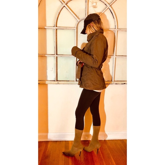 Converse Jackets & Blazers - Belted Utility Trench Lightweight Cute Detail